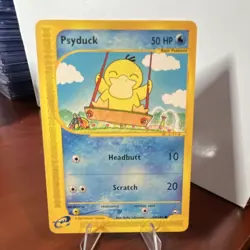 Pokemon Psyduck Aquapolis Common Regular 104/147 English 2002 - Image 1
