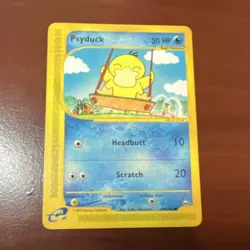 Pokemon Psyduck Aquapolis Common Regular 104/147 English 2002 - Image 2