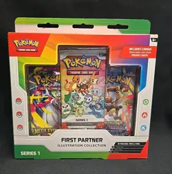 Pokemon First Partner Illustration Box Series 1 New Sealed - Image 1