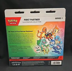 Pokemon First Partner Illustration Box Series 1 New Sealed - Image 2
