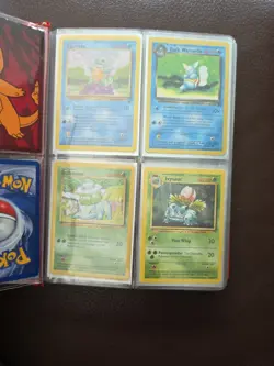 Old 1995 Pokemon Cards, including red Pikachu binder - Image 3
