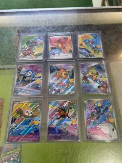 2026 Pokemon Promo 30th Anniversary First Partners Complete Set (9) - Image 1