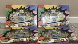 LOT OF 4 Pokemon TCG Ascended Heroes First Partners Deluxe Pin Collection Box - Image 1