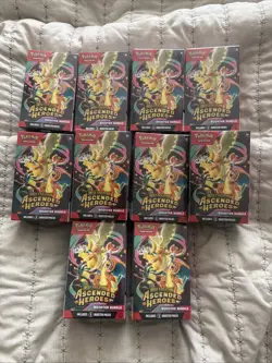 Pokemon Ascended Heroes Booster Bundle English Factory Sealed X10 - Image 1