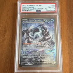 Pokemon Chien-Pao ex Special Illustration Rare Holo Paldea Evolved 261/193 PSA 8 - Image 2