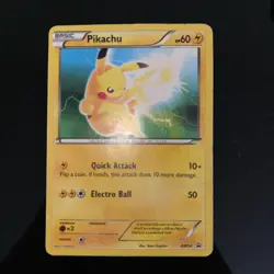 Pokemon Pikachu Basic BW54 Black & White Regular Promo 60 HP - Image 1