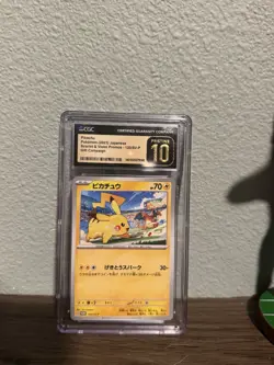 Pokemon Pikachu Sv-P Promo 120/SV-P Japanese CGC Pristine 10 Regular - Image 1