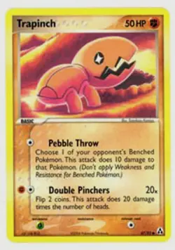 Trapinch 67/92/ EX Legend Maker Common PERFECT MINT! Pokemon - Image 1