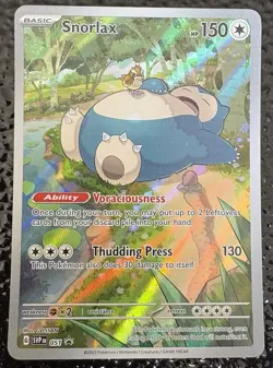 Pokemon Snorlax 051 SVPEN Scarlet & Violet Promo Holo 2023 Gossan English - Image 1