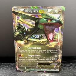 Pokemon - Rayquaza EX 85/124 Dragons Exalted NM Ultra Rare (2012) - Image 1