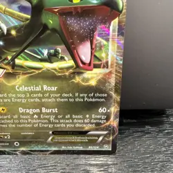 Pokemon - Rayquaza EX 85/124 Dragons Exalted NM Ultra Rare (2012) - Image 4