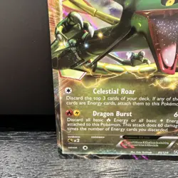 Pokemon - Rayquaza EX 85/124 Dragons Exalted NM Ultra Rare (2012) - Image 5