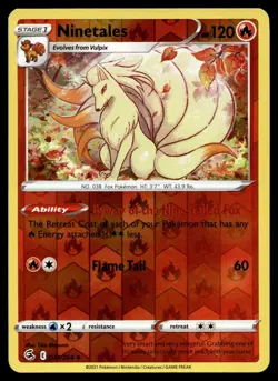 NINETALES 031/264 UNCOMMON FUSION STRIKE - Image 1