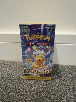 🇬🇧 Pokemon TCG: Super Electric Breaker (sv8) Booster Box - Korean - 30 packs - Image 1