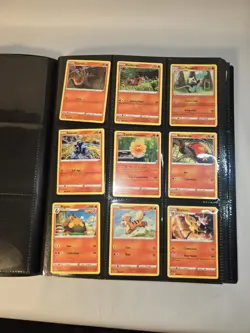 Pokemon TCG Binder Lot Eevee Lucario Ampharos V EX Holo Foil Mixed Types - Image 2