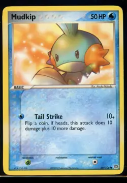POKEMON MUDKIP 56/106 COMMON EMERALD | NM/M - Image 1