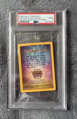 Ancient Mew Sealed Cello Pack PSA9 - Pokemon Movie Promo 2000 - UK/International - Image 1