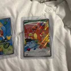 POKEMON MEGA EVOLUTION PROMOS 037, 038, 039 BULBASAUR, CHARMANDER, SQUIRTLE - Image 2