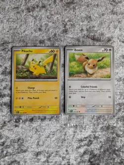 SEALED - 2023 Pokemon TCG ENGLISH Pokemon Together EEVEE & PIKACHU X 1(ONE) pair - Image 1