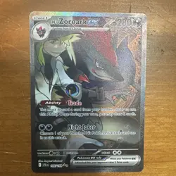 N's Zoroark ex 185/159 Special Illustration Rare Journey Together Pokemon NM - Image 1