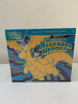 Pokemon TCG Mega Evolution Ascended Heroes Elite Trainer Box ETB Factory Sealed - Image 1