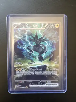 Zekrom EX #166/086 Pokemon Black Bolt Special Illustration Rare English NM - Image 1