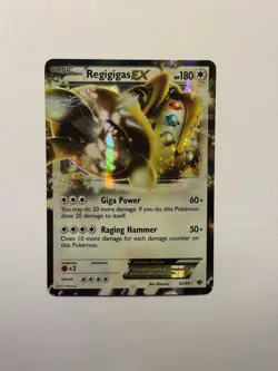 Regigigas EX 82/99 Next Destinies Ultra Rare Pokemon TCG - Image 1