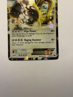 Regigigas EX 82/99 Next Destinies Ultra Rare Pokemon TCG - Image 3