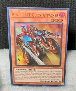 Yu-Gi-Oh! Rescue-ACE Quick Attacker *ULTRA RARE* BPRO-EN023 1st Edition NM - Image 1