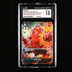 CGC 10 GEM MINT 2024 One Piece JPN Sakazuki OP02-099 SR (Alt Art) - Image 1