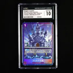 CGC 10 GEM MINT 2024 One Piece JPN Kingdom of Germa OP06-079 C (Alt Art) - Image 2