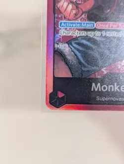 One Piece TCG Monkey.D.Luffy Leader ST01-001 Near Mint - Image 5