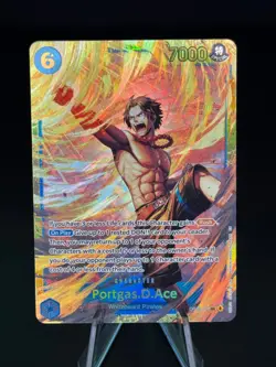 Portgas.D.Ace (119) OP13-119 Secret Rare Carrying On His Will One Piece NM - Image 1