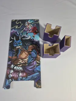 Dueling Guard EV 2.5 Wano Royalty Elite Deck Box Purple Kaido Yamato One Piece - Image 2