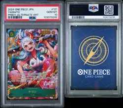 One Piece CCG JPN PSA 10 Yamato Alternate Art #OP01-121 - Image 3