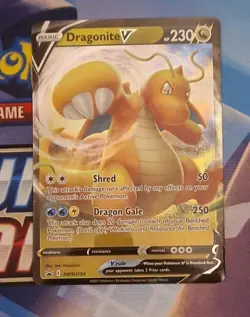 Pokemon TCG - Dragonite V SWSH154 - Black Star Promo - NM - Image 1