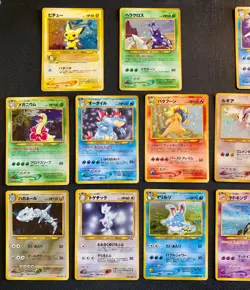 Pokemon Neo Genesis Complete Rare Holo Set Japanese - Image 2