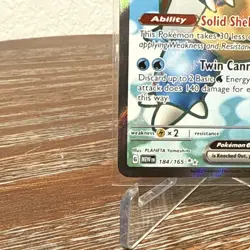 Blastoise EX Full Art 184/165 English Scarlet & Violet 151 Pokemon TCG NM - Image 4