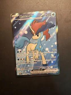 2025 Pokemon SV White Flare WHT EN Keldeo ex Ultra Rare #159/086 - Image 1