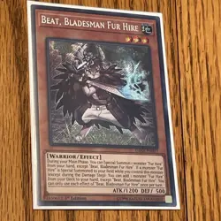 Yu-Gi-Oh! TCG Beat, Bladesman Fur Hire Dark Saviors DASA-EN017 1st Edition... - Image 1