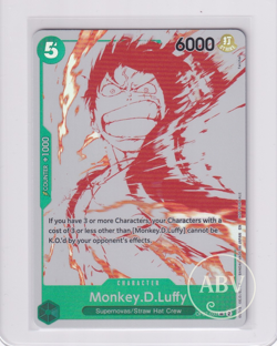One Piece TCG | Monkey D Luffy Op07-033 Promo I NM I English - Image 1