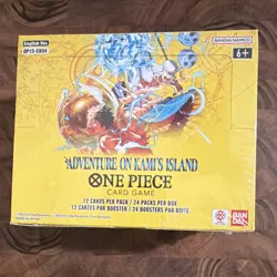 Bandai One Piece Card Game Adventure on Kami's Island Booster Box EN OP15-EB04 - Image 1