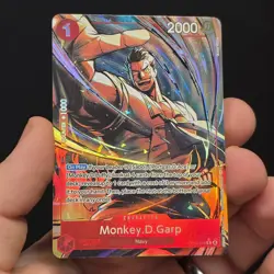 Monkey D. Garp OP13-016 (Alt Art) ONE PIECE Carrying on His Will - English - Image 1