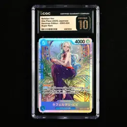 CGC 10 PRISTINE 2025 One Piece JPN Nefeltari Vivi EB03-024 SR(2) - Image 2