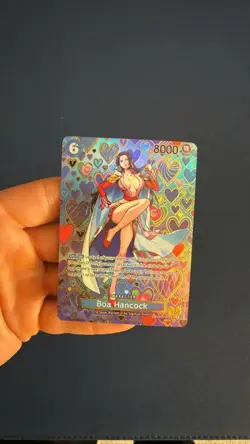 One Piece TCG English Boa Hancock SP OP07-051 Emperors In The New World - Image 1