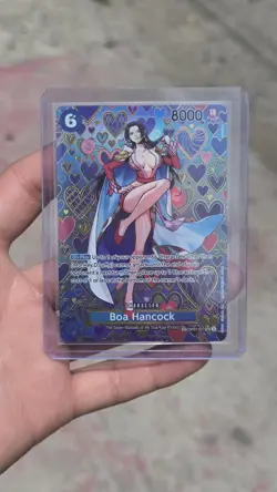 One Piece TCG English Boa Hancock SP OP07-051 Emperors In The New World - Image 3