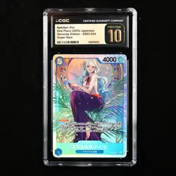 CGC 10 PRISTINE 2025 One Piece JPN Nefeltari Vivi EB03-024 SR(1) - Image 1