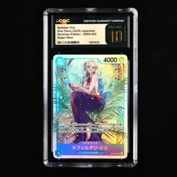 CGC 10 PRISTINE 2025 One Piece JPN Nefeltari Vivi EB03-024 SR(1) - Image 2