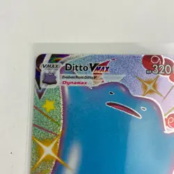 Pokemon TCG Shiny Ditto VMAX SV119 - SV122 Full Art Shining Fates Card - Image 3