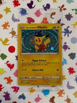 SEALED Special Delivery Pikachu SWSH074 Promo Card !! - Image 1